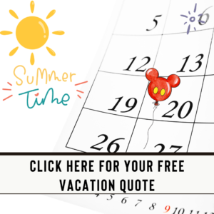 calendar with sun that says" click here for your free vacation quote"